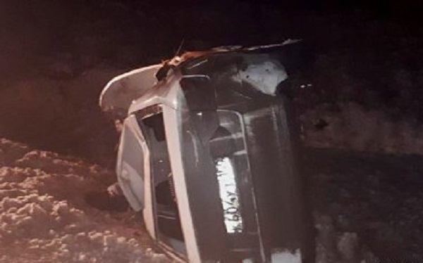 В России водитель насмерть задавил двух пешеходов и погиб