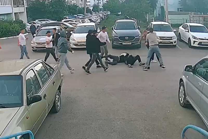 В Башкирии полицейские задержали участников массовой драки