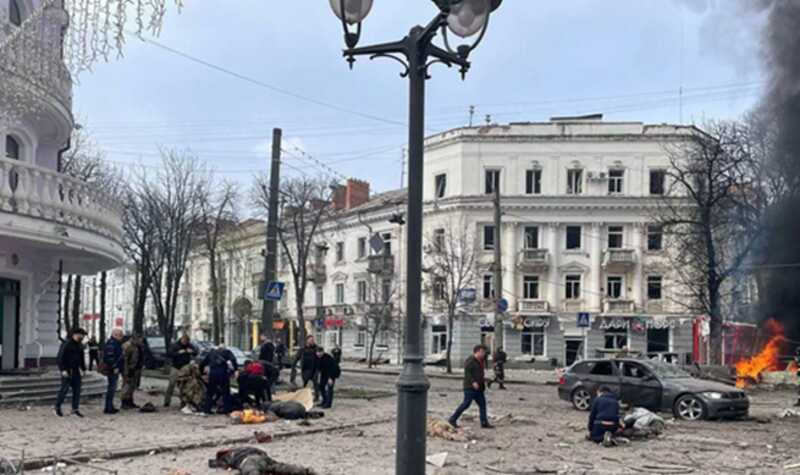 В Сумах зафиксировано два удара баллистическими ракетами