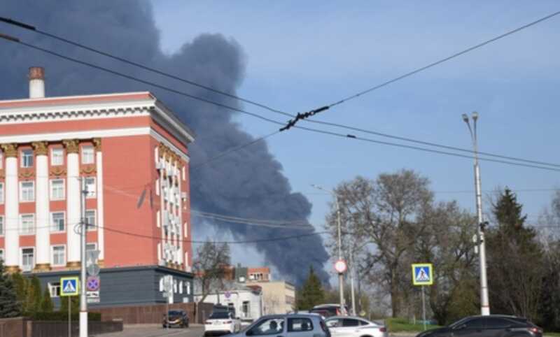 В Курске загорелся подшипниковый завод АПЗ-20