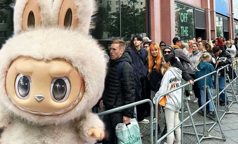 В Берлине на открытие магазина с Лабубу пришли сотни людей