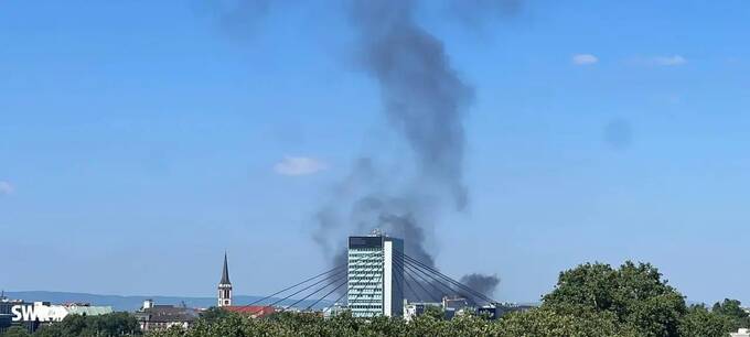 В Германии произошел крупный взрыв на заводе BASF