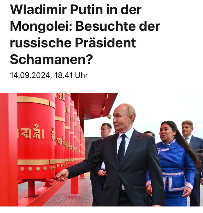 Путин обратился к шаманам Монголии за благословением на применение ядерного оружия? quxieiuuidqekmp