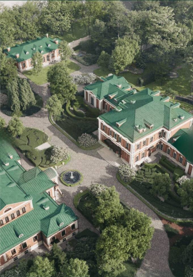В Москве рекламируют элитный проект «Городская усадьба» на месте исторического объекта