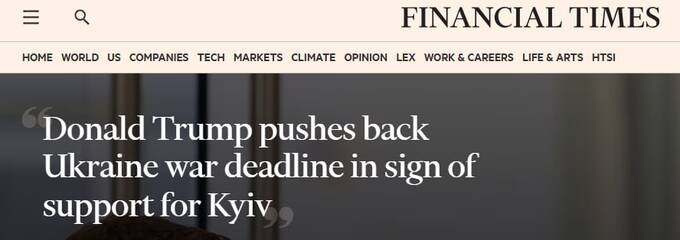 Почему команда Трампа сомневается в продолжении войны в Украине? dqeiruidzxidtkmp
