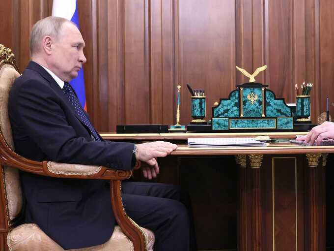 Песков сообщил о встрече Путина с Пригожиным в Кремле